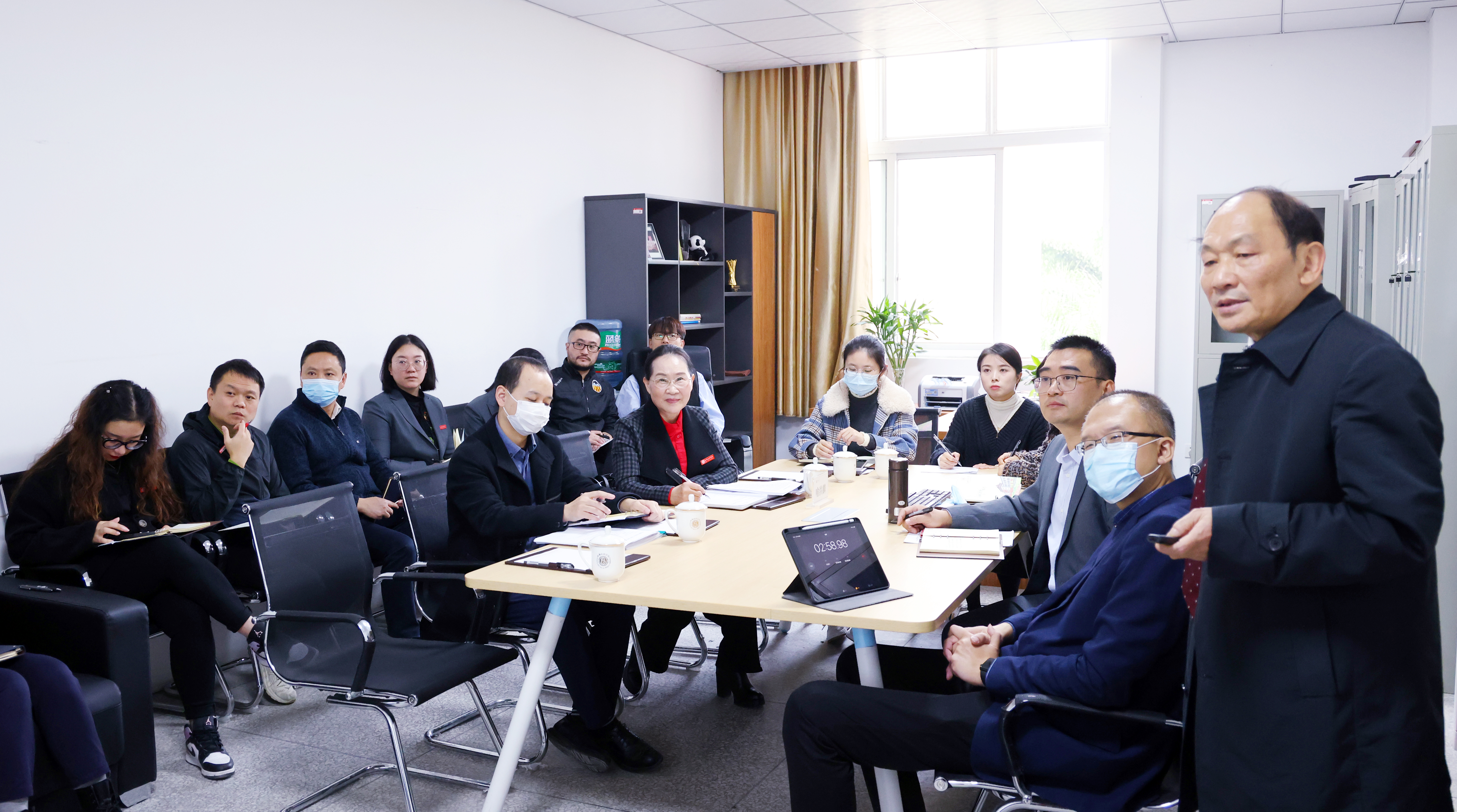 学校开展本科教学工作合格评估二级学院校内模拟汇报工作