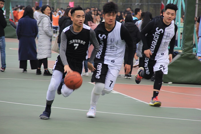 【政法】政治与法律学院对阵文博学院男子篮球赛