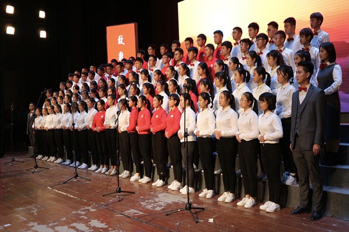 【外国语】外国语学院喜获 “歌声激荡四十年”主题歌咏比赛二等奖